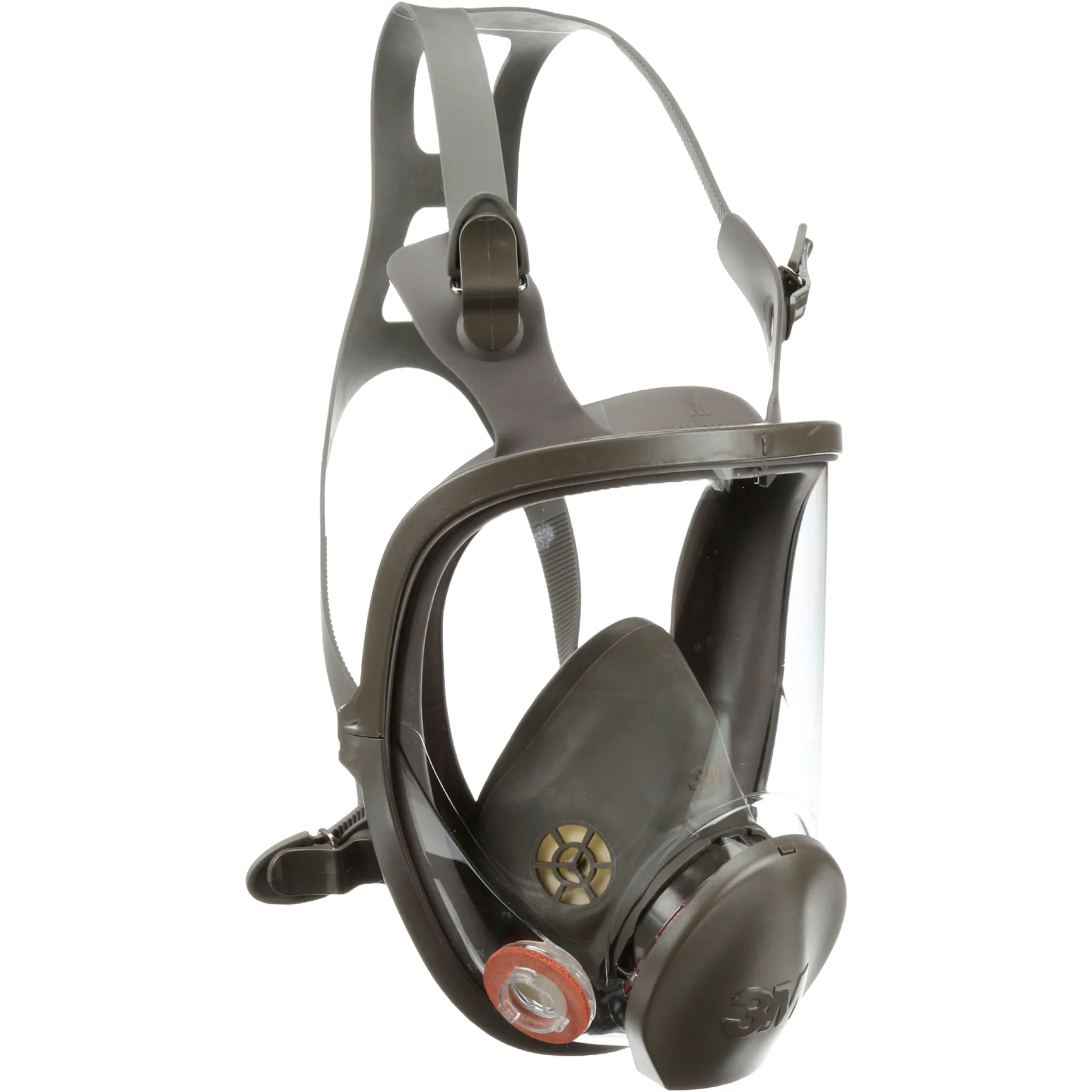 3M 6800 Full Face Reusable Respirator, Gray, Medium, 1 Each