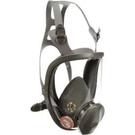 3M 6800 Full Face Reusable Respirator, Gray, Medium, 1 Each