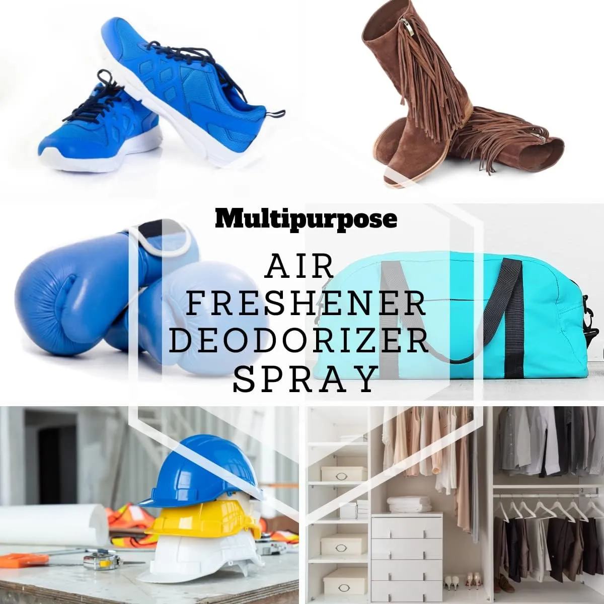 Air Jungles Shoe Deodorizer Spray, Lavender Scent, Shoe Odor Smell Eliminator for Sneaker, Boot and Locker, Gym Bag Deodorizer, Freshener for Stinky Shoes