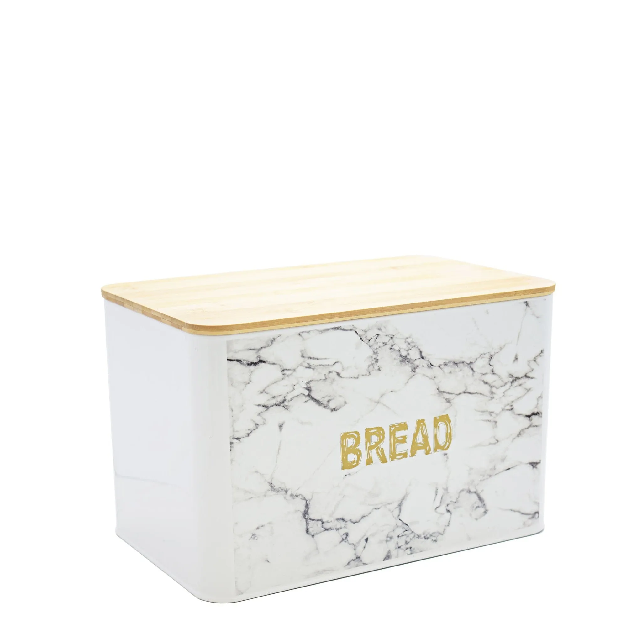 Aqua Bread Bin Marble Gold Decal Bread 26494