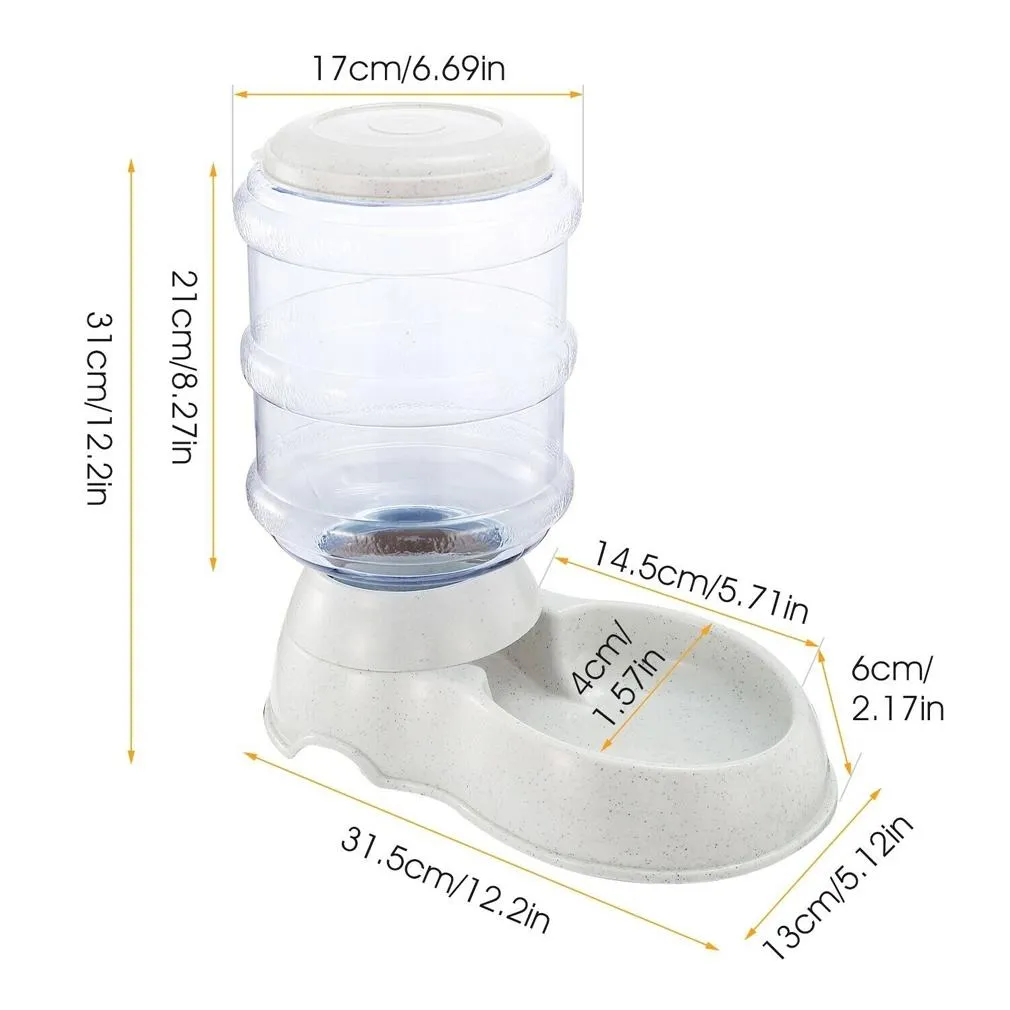 Automatic Pet Feeder Self-Dispensing Gravity Pets Food Dispenser