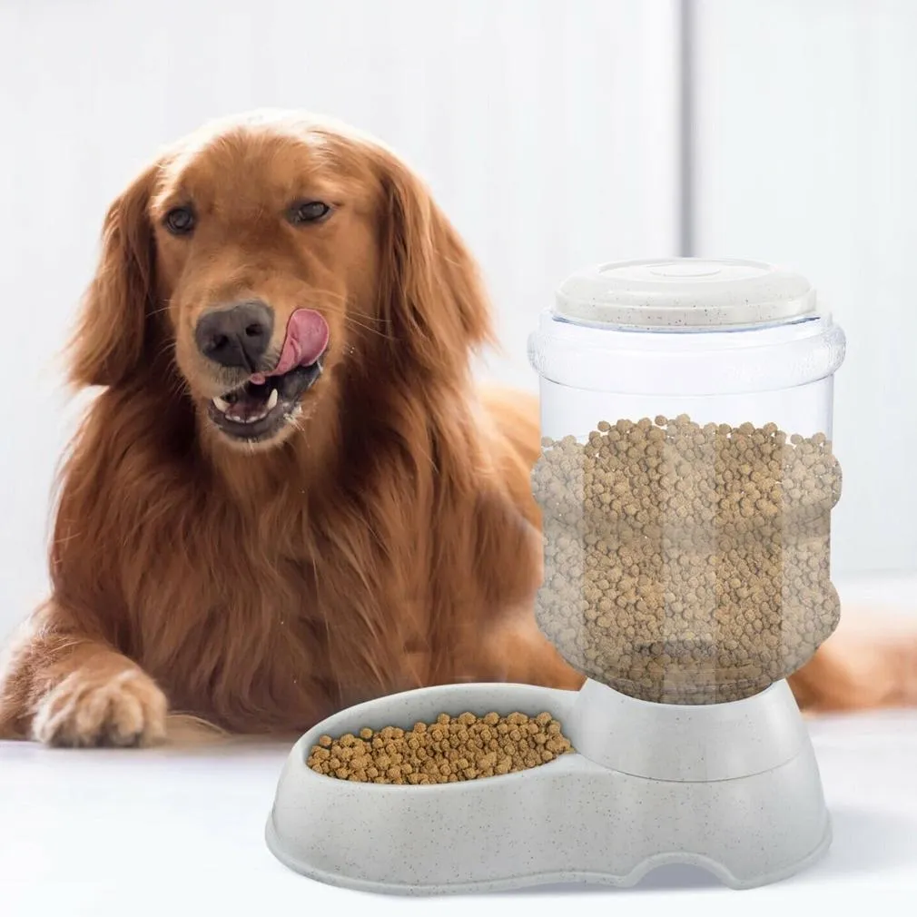 Automatic Pet Feeder Self-Dispensing Gravity Pets Food Dispenser