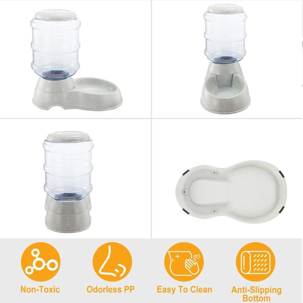 Automatic Pet Feeder Self-Dispensing Gravity Pets Food Dispenser