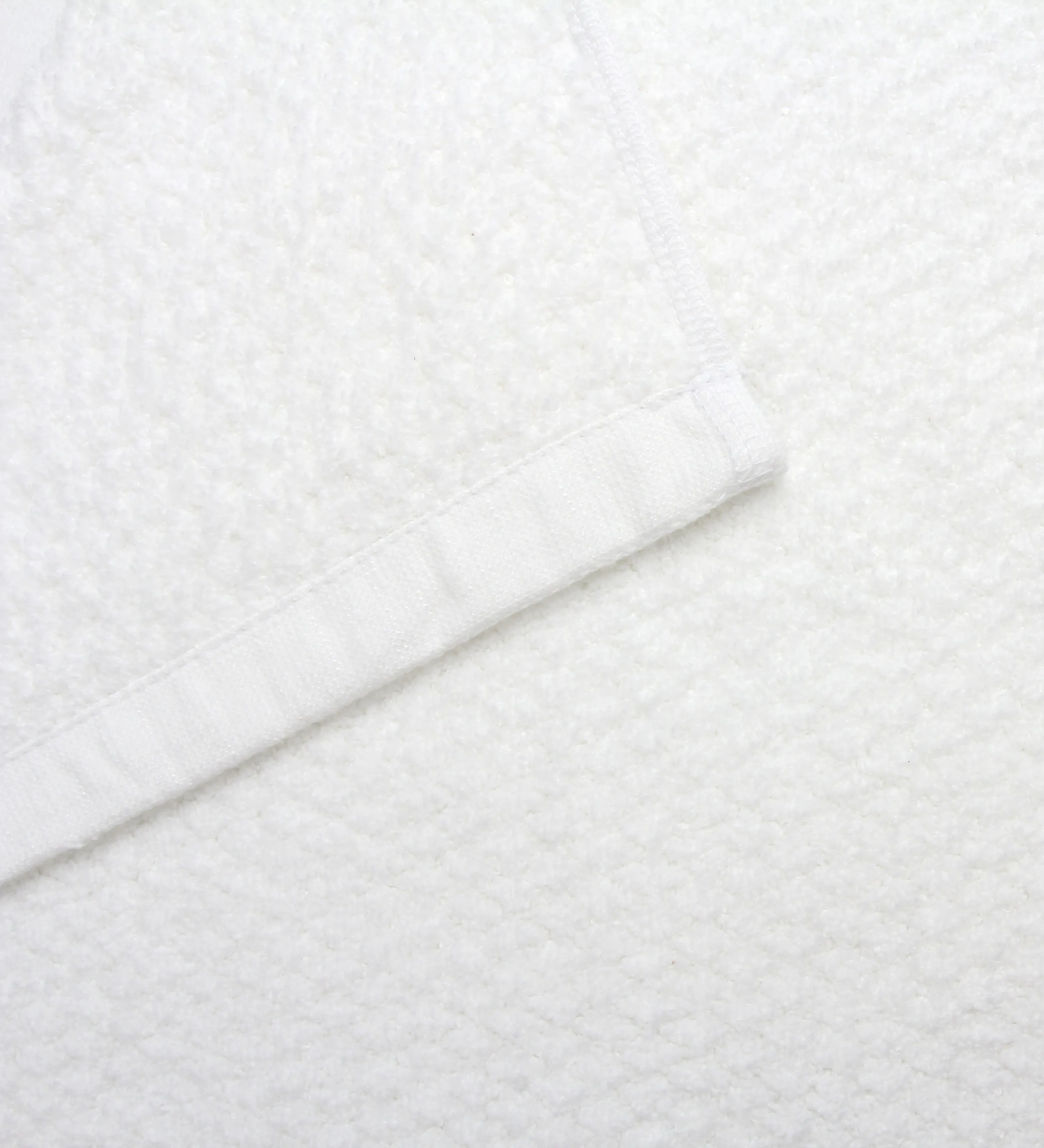 Diamond Jacquard Towels, Bath Towel - 1 Piece, White