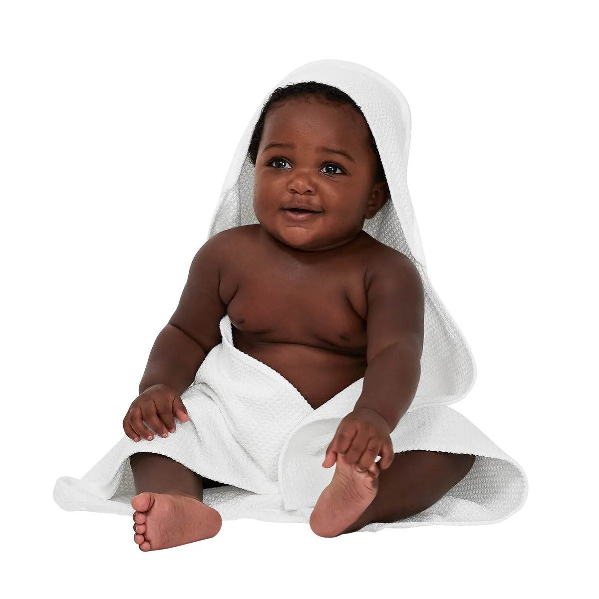 Dock & Bay Baby Hooded Towels - Wishful White - Outlet