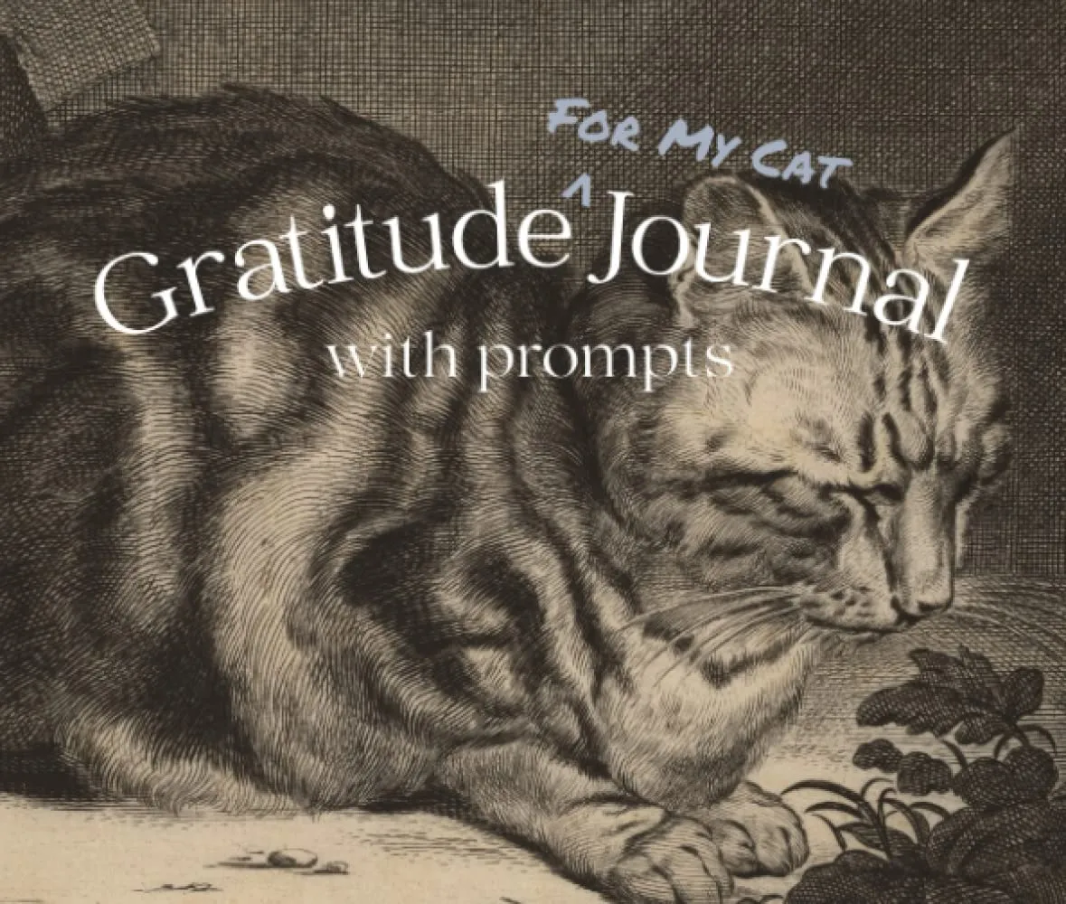 Gratitude For My Cat Journal with Prompts Paperback  January 8, 2023