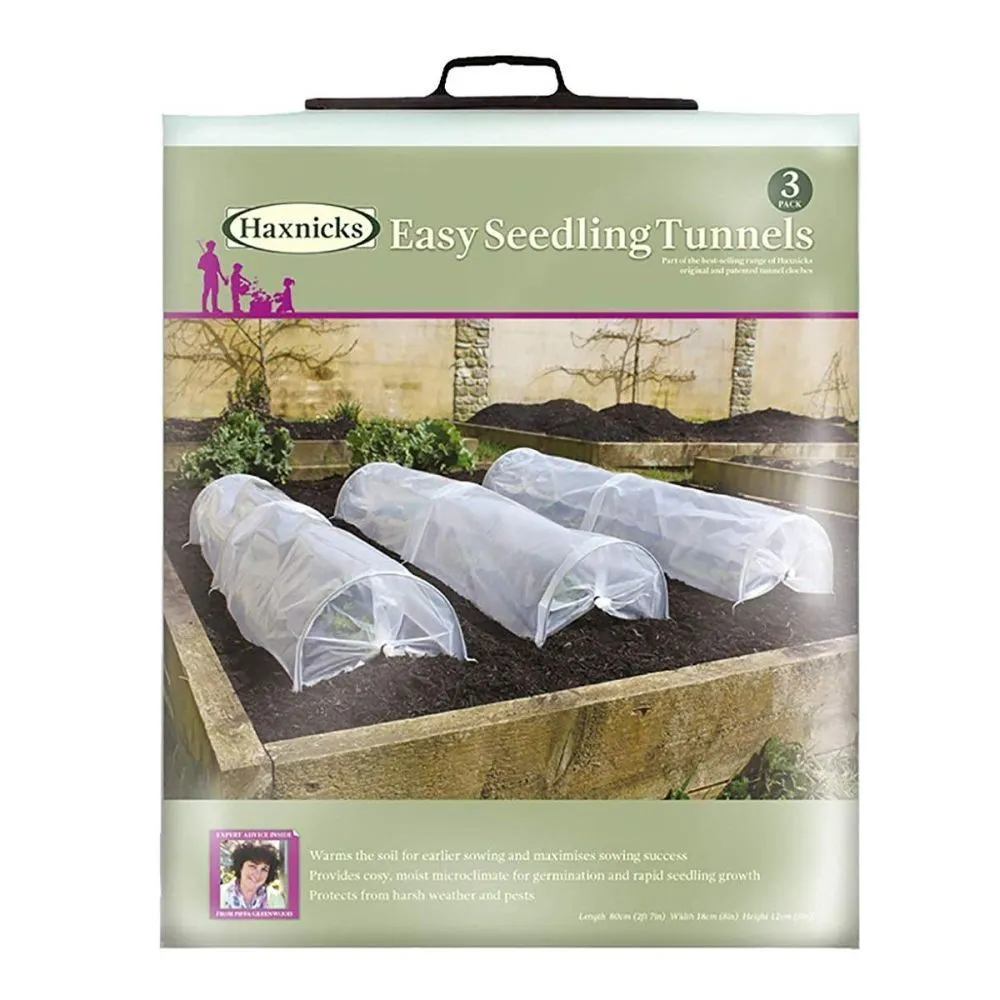 Haxnicks Easy Seedling Tunnels (Pack of 3)