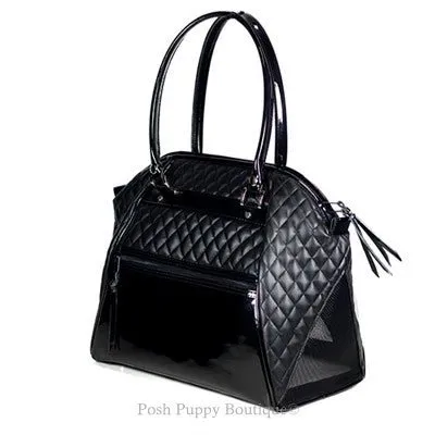 Haylee Carrier- Black Quilted Luxe