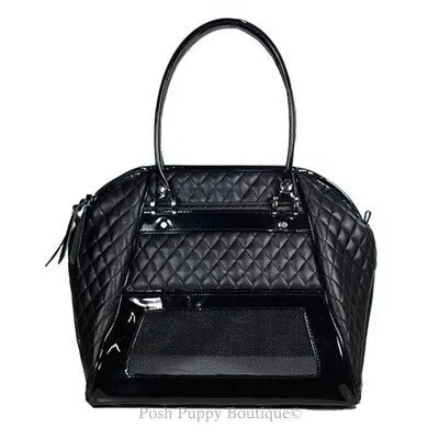 Haylee Carrier- Black Quilted Luxe