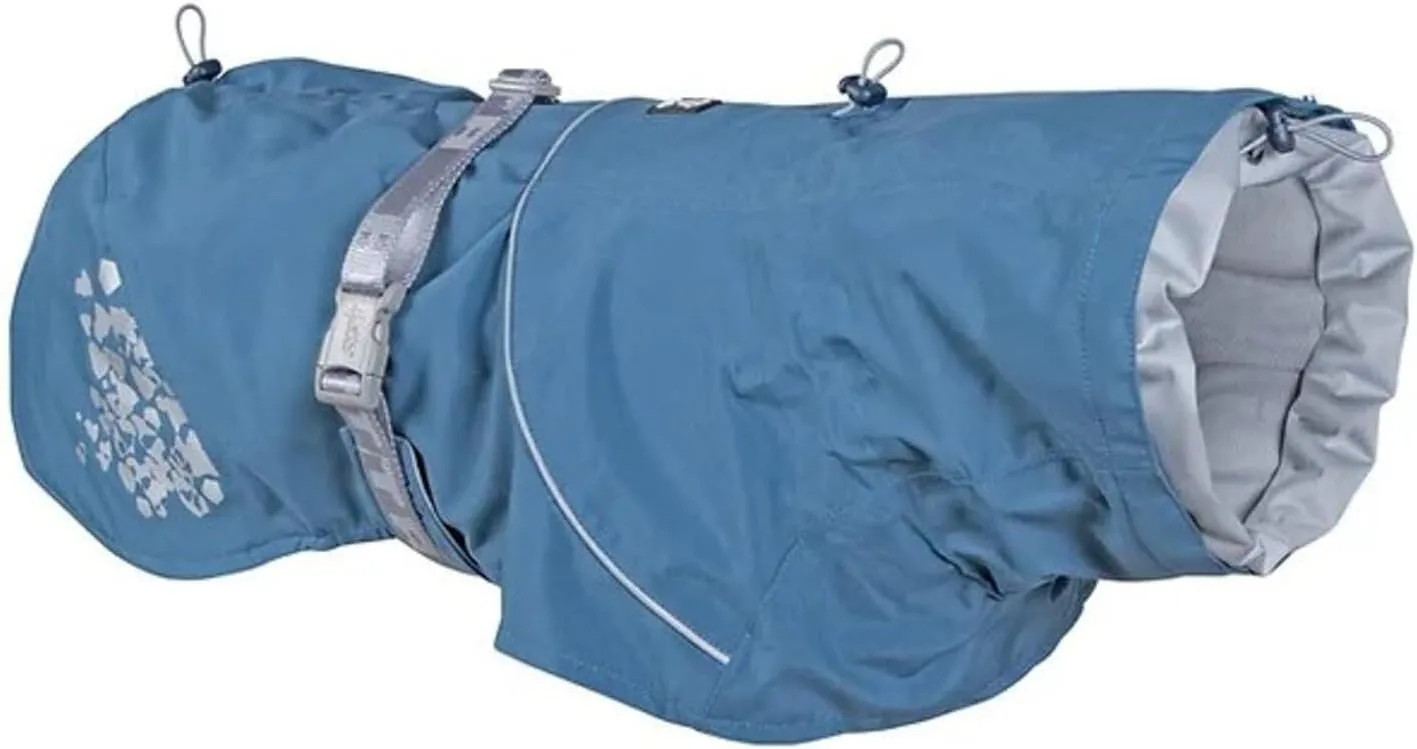 Hurtta Monsoon Coat, Dog Raincoat, Bilberry, 22 in