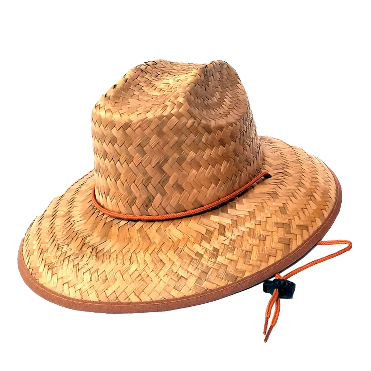 JG Straw Sun Lifeguard Beach Hat