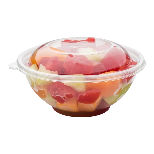 Karat 24 oz PET Plastic Salad Bowl - 300 pcs