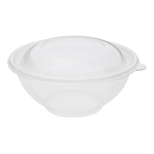 Karat 24 oz PET Plastic Salad Bowl - 300 pcs