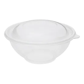 Karat 24 oz PET Plastic Salad Bowl - 300 pcs