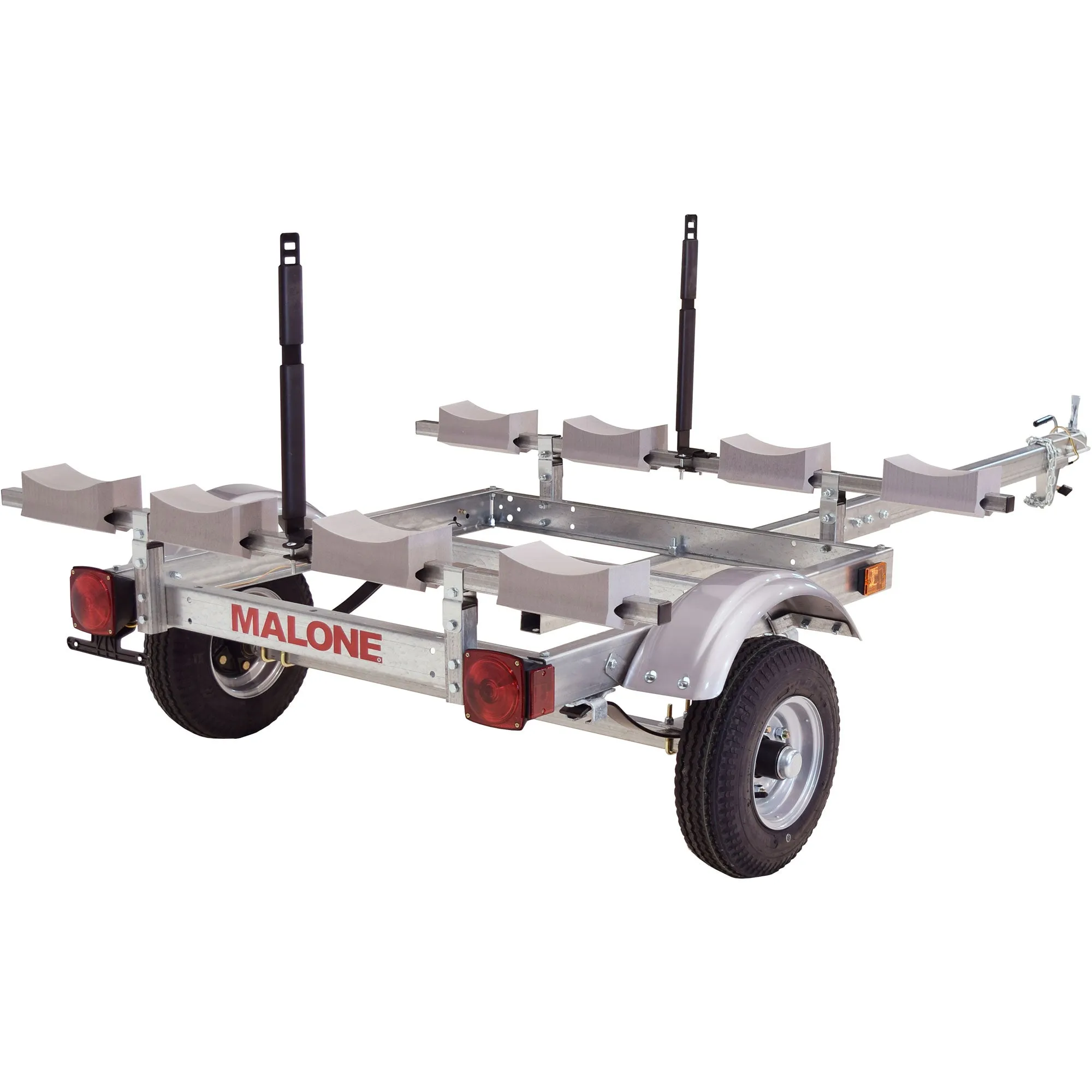 Malone EcoLight 4-Boat Stacker Kayak Trailer Package - MPG586XL