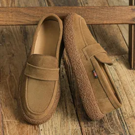 Men's casual suede breathable non-slip shoes