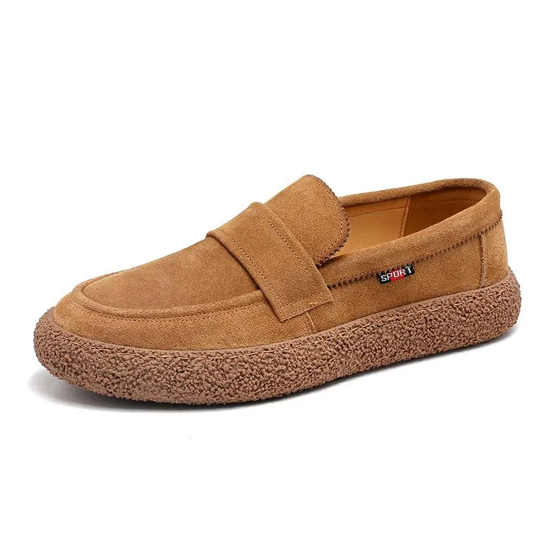 Men's casual suede breathable non-slip shoes