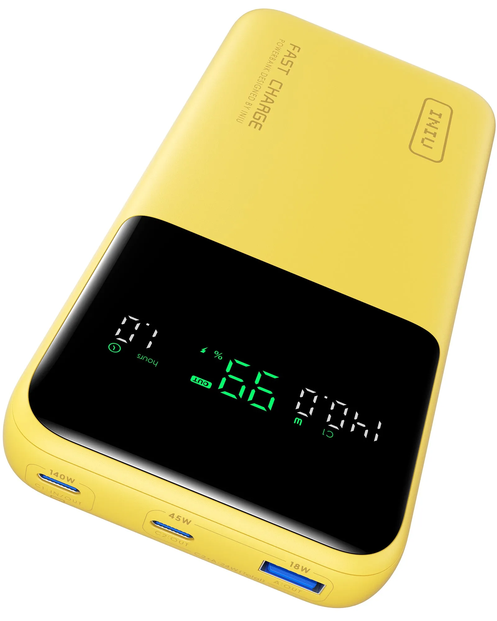 [New] INIU Cougar P64-E1 Power Bank Fastest 140W 25000mAh