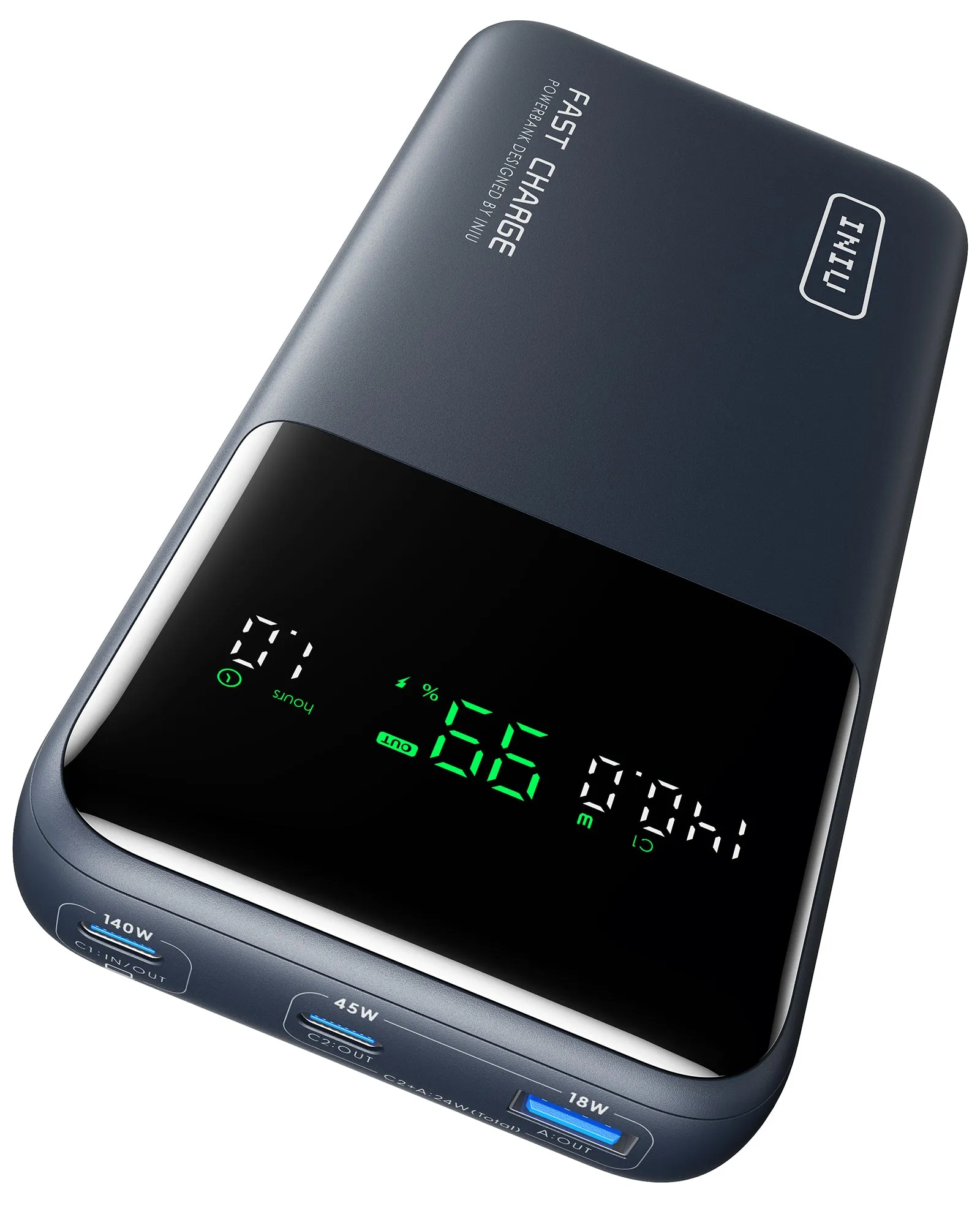 [New] INIU Cougar P64-E1 Power Bank Fastest 140W 25000mAh