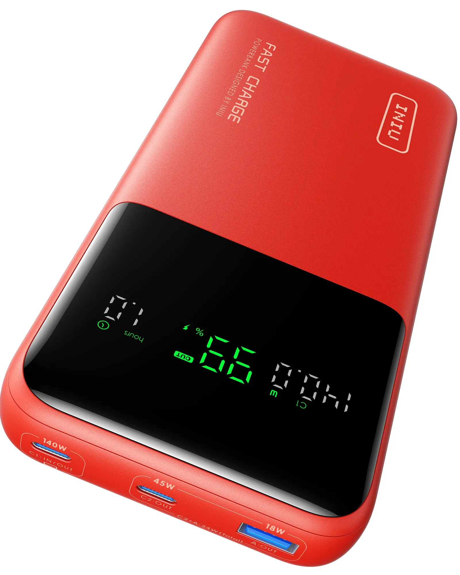 [New] INIU Cougar P64-E1 Power Bank Fastest 140W 25000mAh