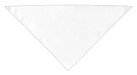 Plain Bandana White Small