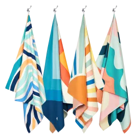 Quick Dry XL Patterned Beach Towels