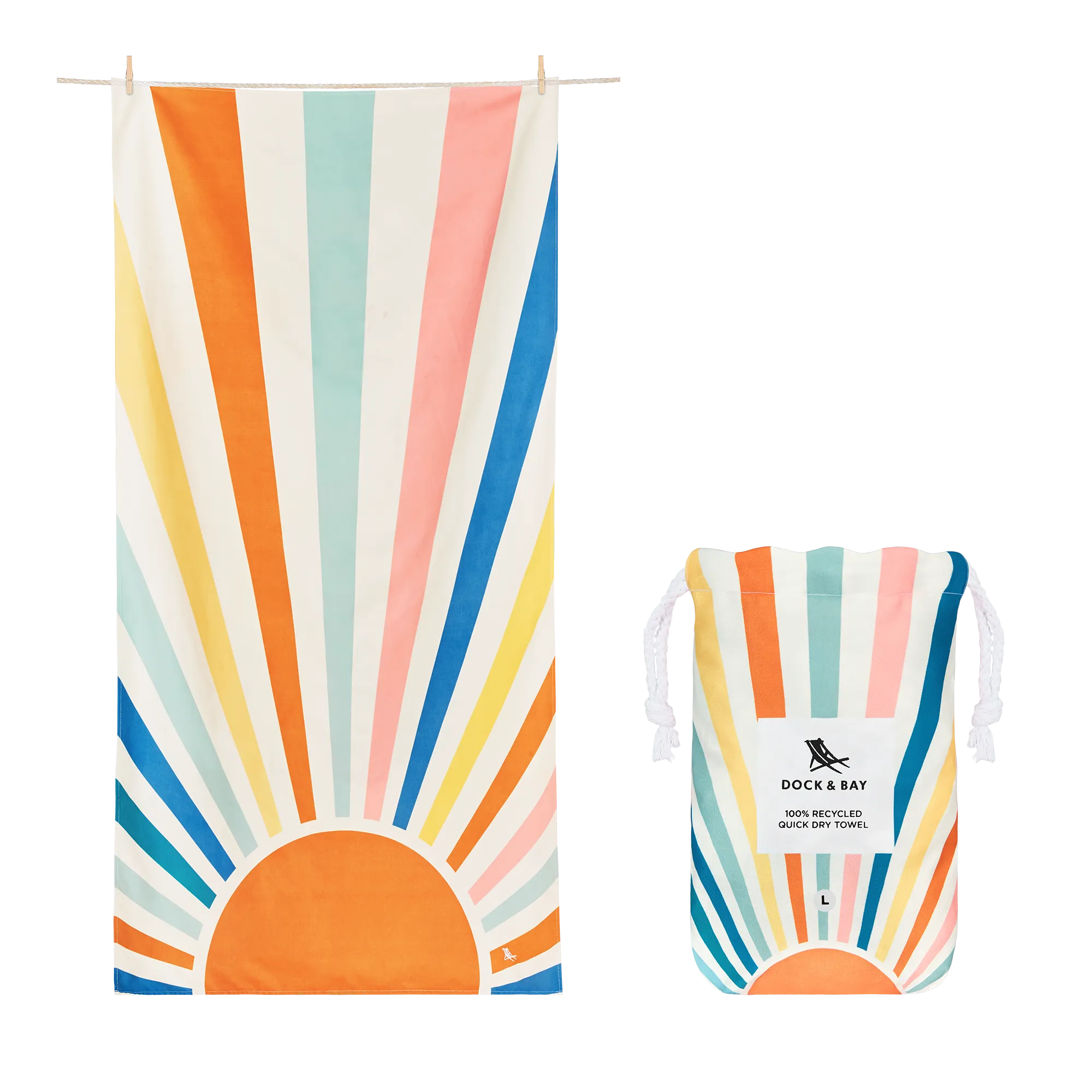 Quick Dry XL Patterned Beach Towels