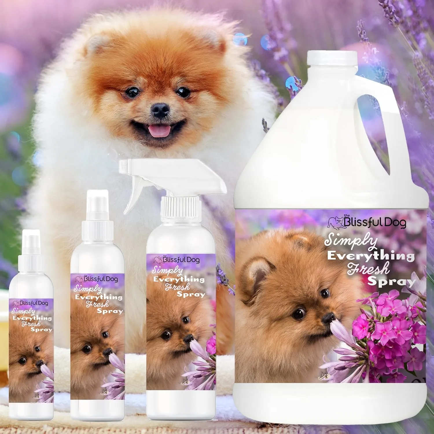 The Blissful Dog Blissfully Fresh Deodorizing Spray, 16-Ounce