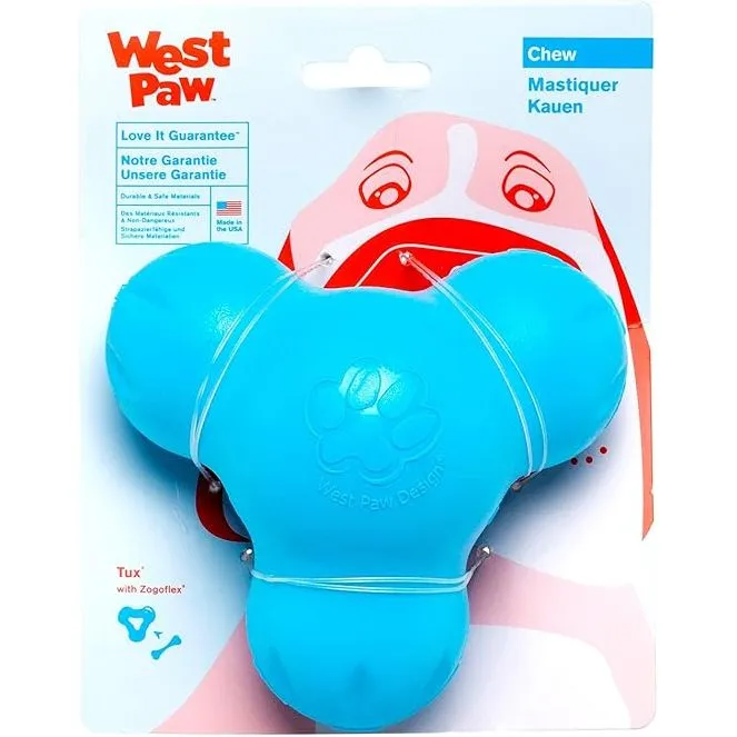West Paw Zogoflex Small Tux Tough Treat Dispensing Dog Chew Toy